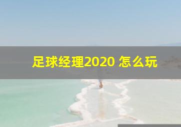 足球经理2020 怎么玩